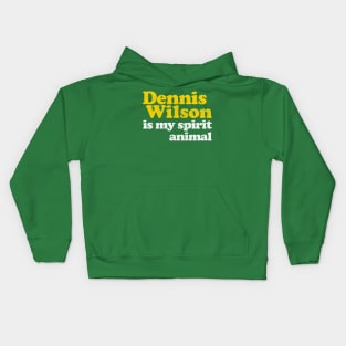 Dennis Wilson Is My Spirit Animal / Retro Faded Style Kids Hoodie